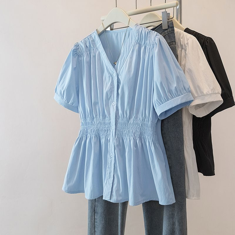 Summer Clothing For 70 Year Old Woman - Kemeja dan Blus Wanita Ukuran Besar