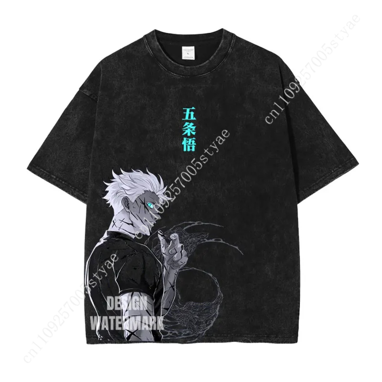 Summer Quilt - Kaos Grafis Gojo Satoru Pakaian Anime