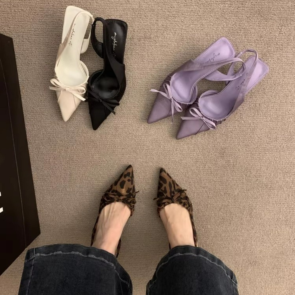 Summer Clothing Petite - Sepatu Hak Tinggi Wanita Model Pointed
