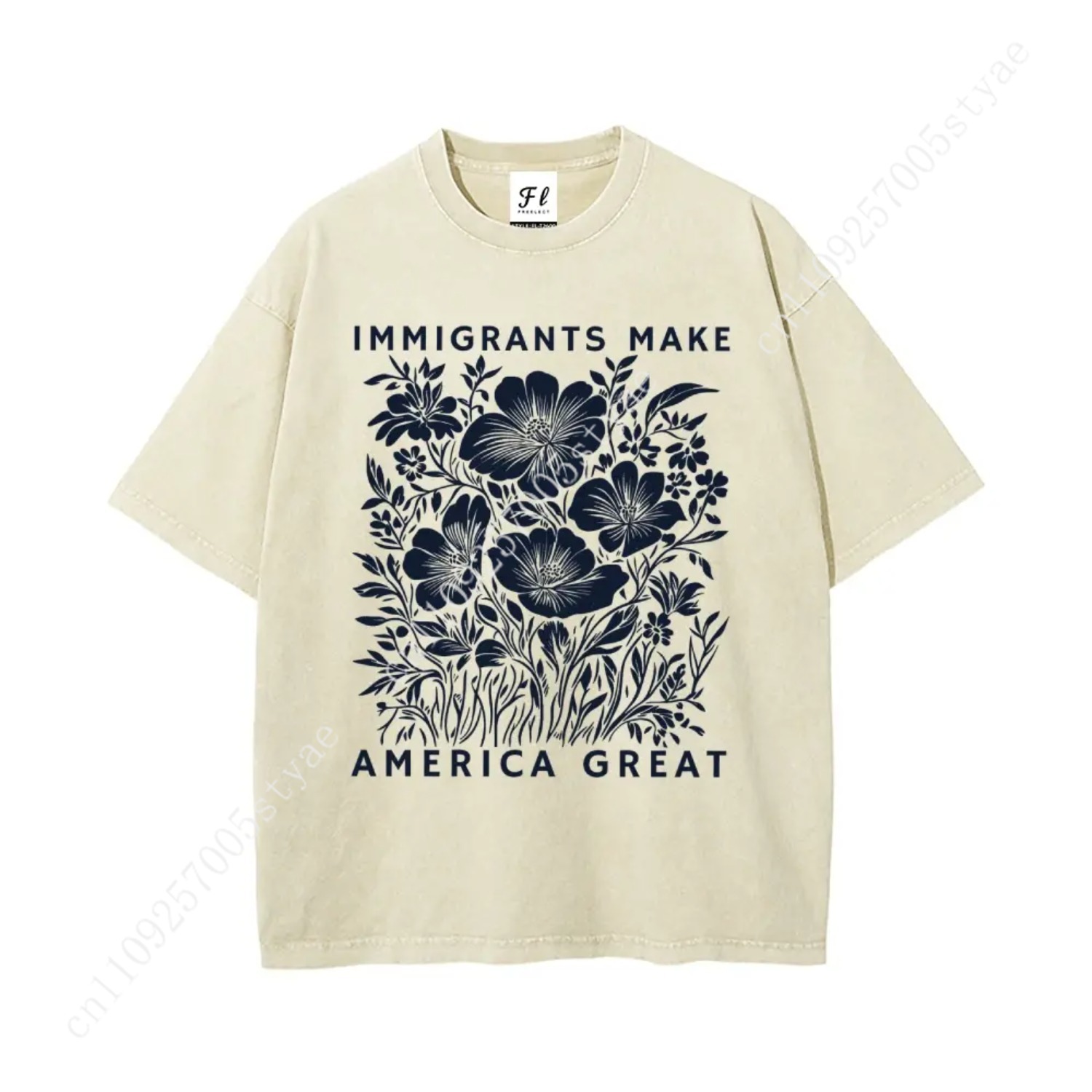 Summer Quilt - Immigrants Make America Great Oversize Unisex