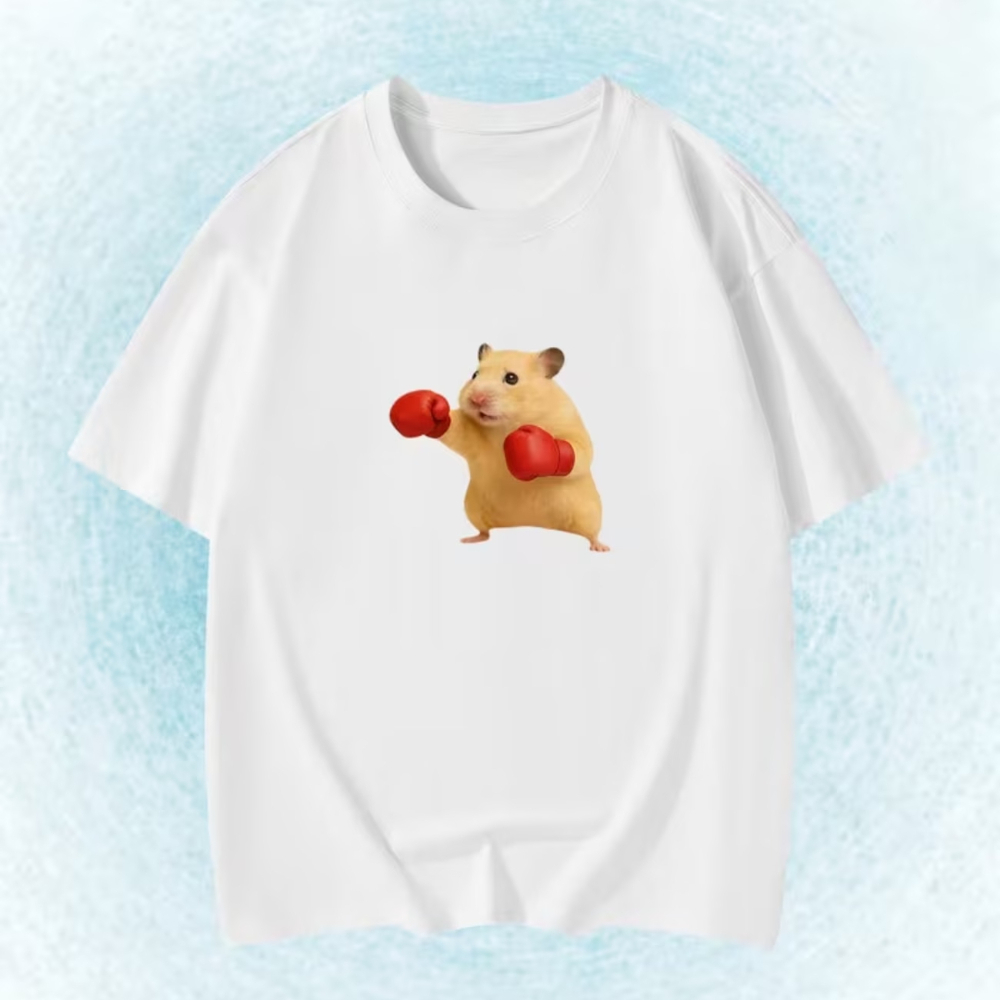 Summer Clothing For Babies - Kaus Pola Hamster Lucu Meme Anak