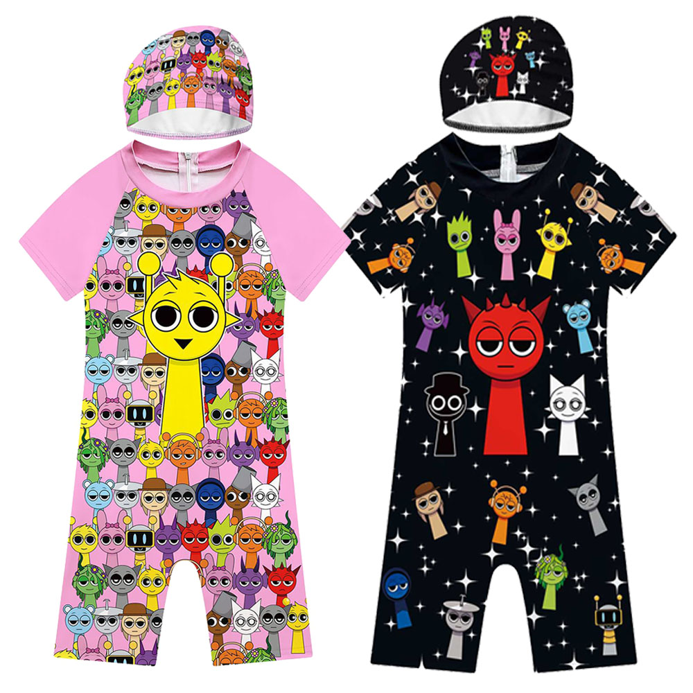 Summer Clothing For Babies - Pakaian Renang Mewah Sprunki Musim Panas