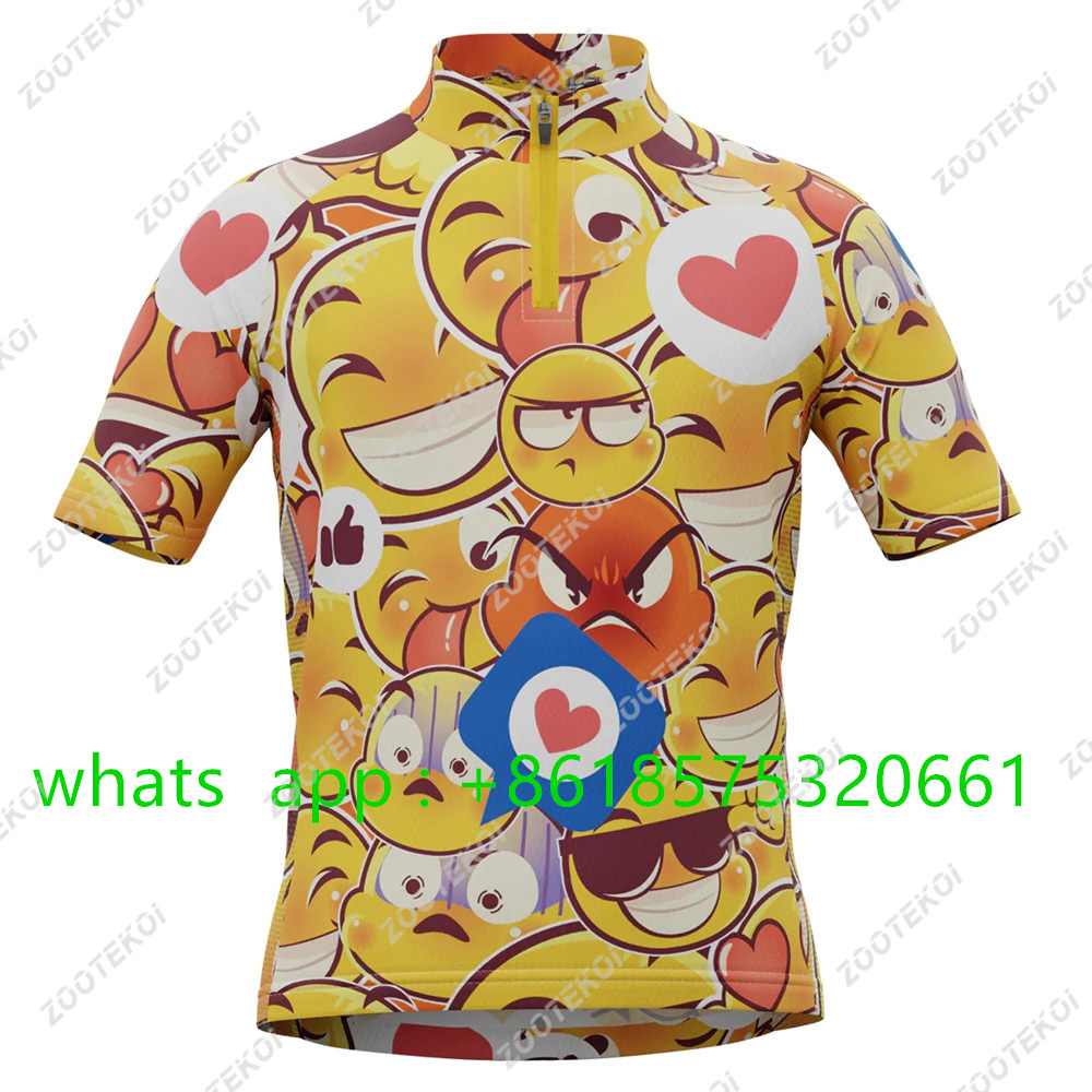 Summer Clothing Kids Sale - 2023 Pakaian Bersepeda Anak-anak Kaus Sepeda