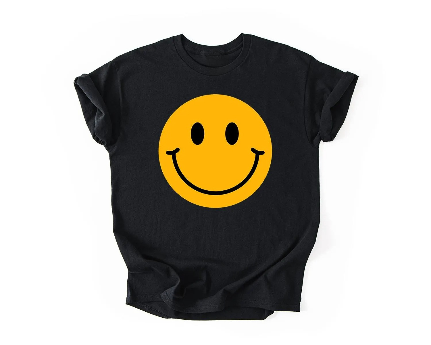 Summer Clothing Vibes - Kaos Wajah Tersenyum, Kaos Wajah Bahagia,