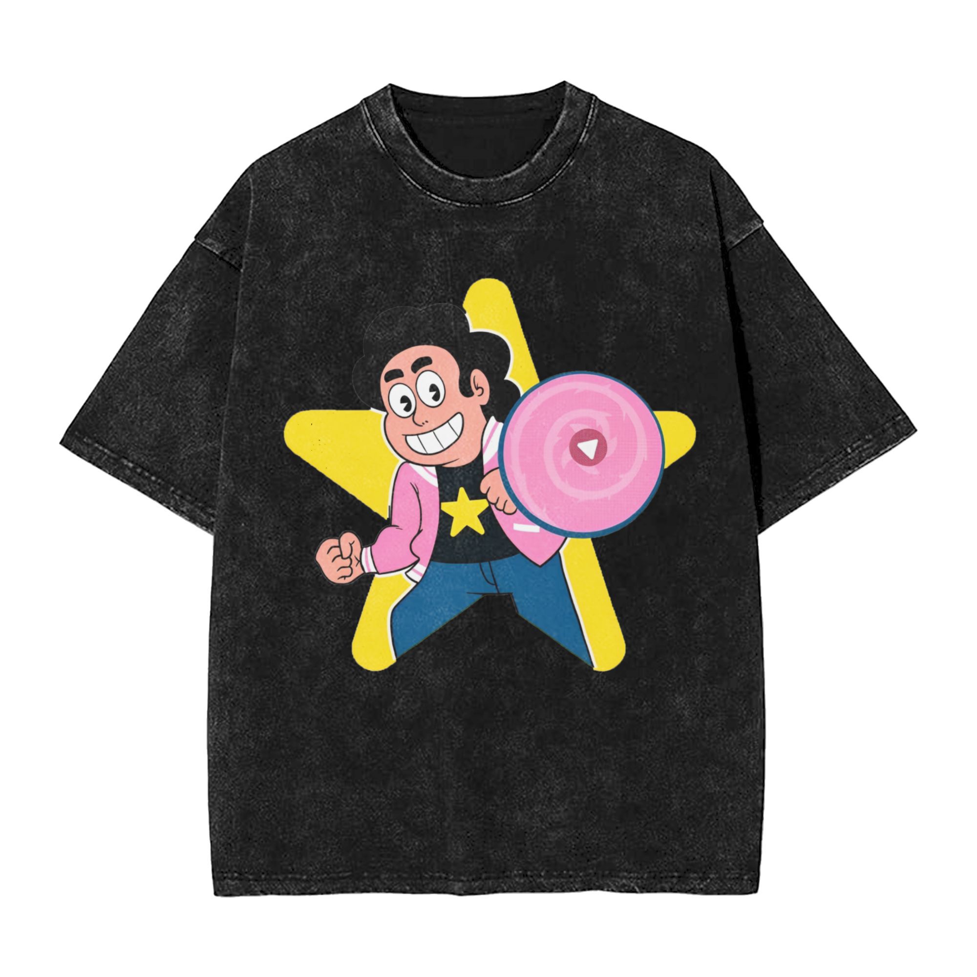 Summer Clothing Ideas For Women - Stevens Universes Vintage Star T-Shirt Wanita