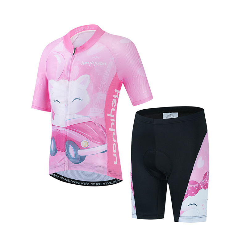 Summer Clothing Kids Sale - KEYIYUAN Setelan Jersey Bersepeda Balap Anak