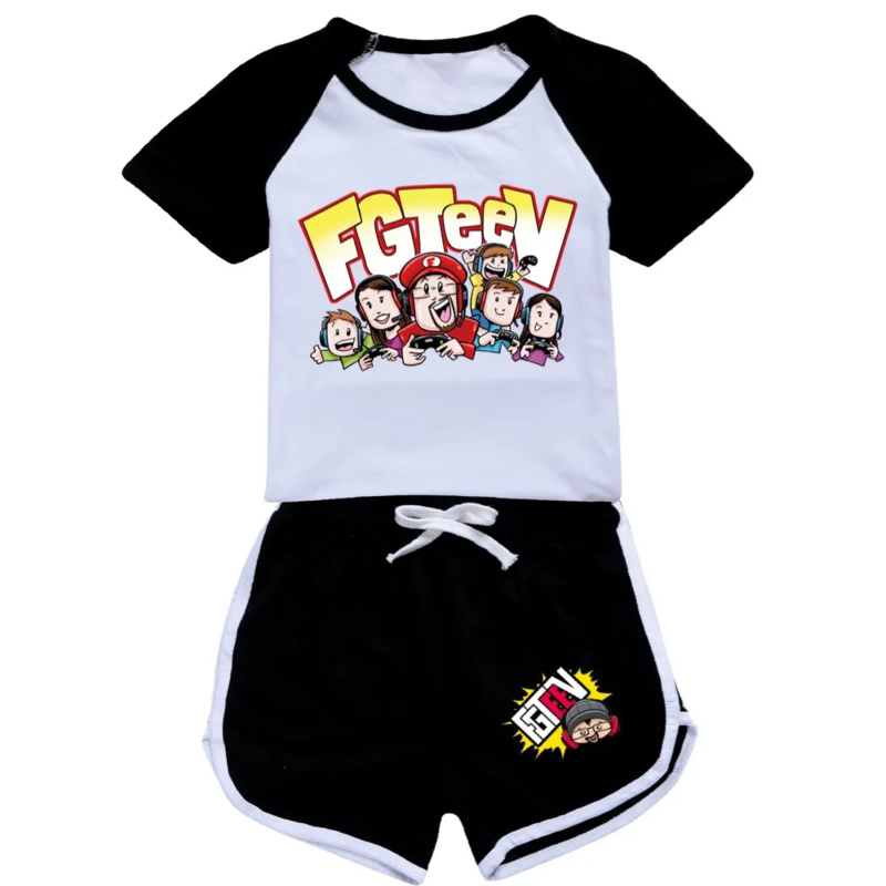 Summer Clothing Girl - AIAI 2025Fgteeve Pakaian Anak Laki-laki Perempuan