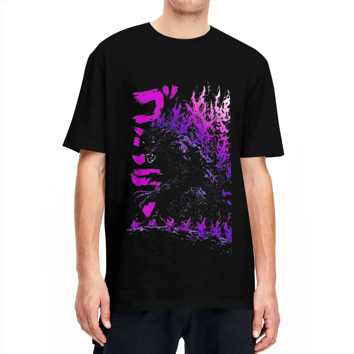 Summer Clothing Vintage - Kaus lengan pendek Vintage pria T-Shirt