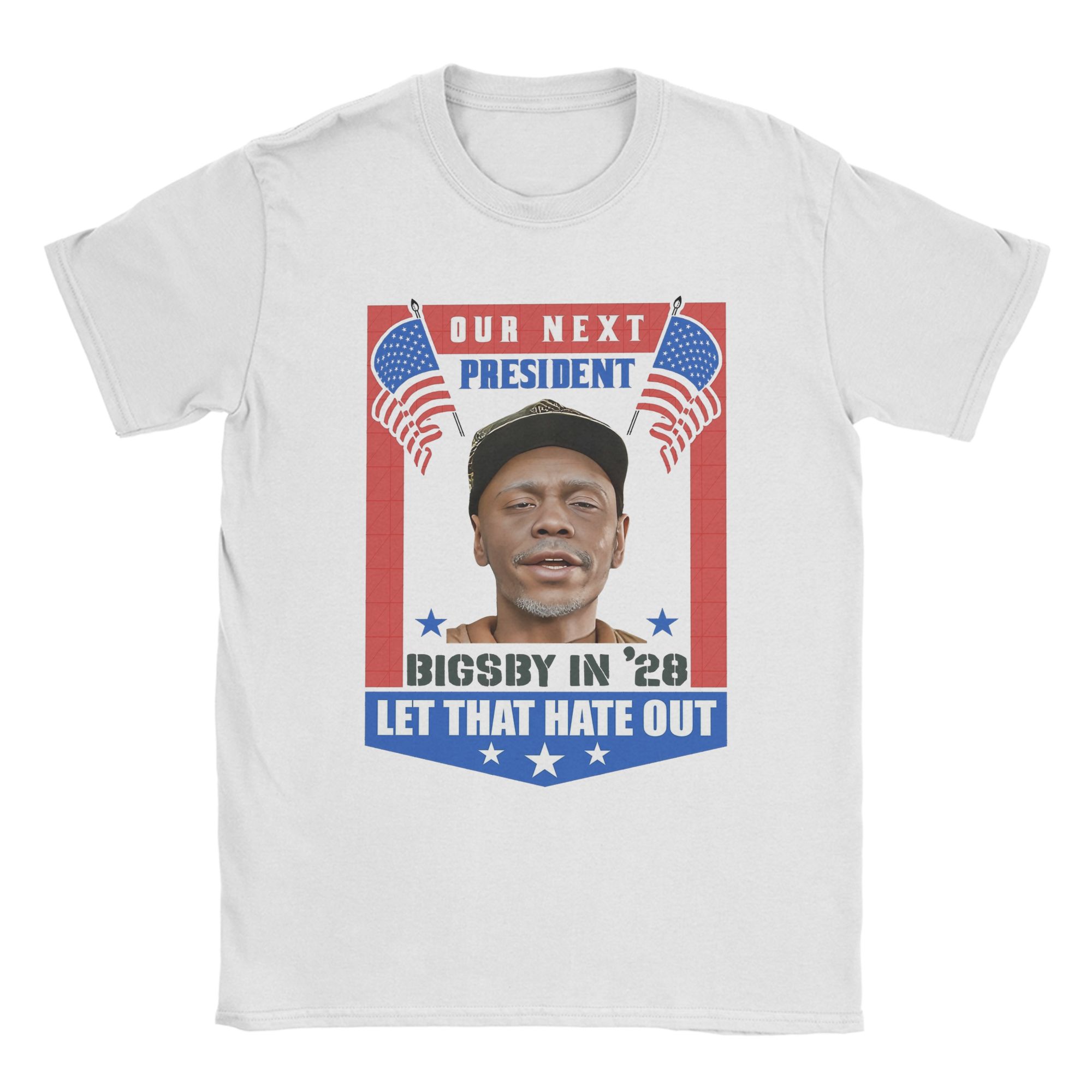 Summer Clothing Next - Kaus Novelty Clayton Bigsby Presiden Berikutnya