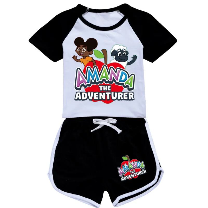 Summer Clothing For Babies - AIAI 2025Fashion Girls AMANDAing Pakaian Set