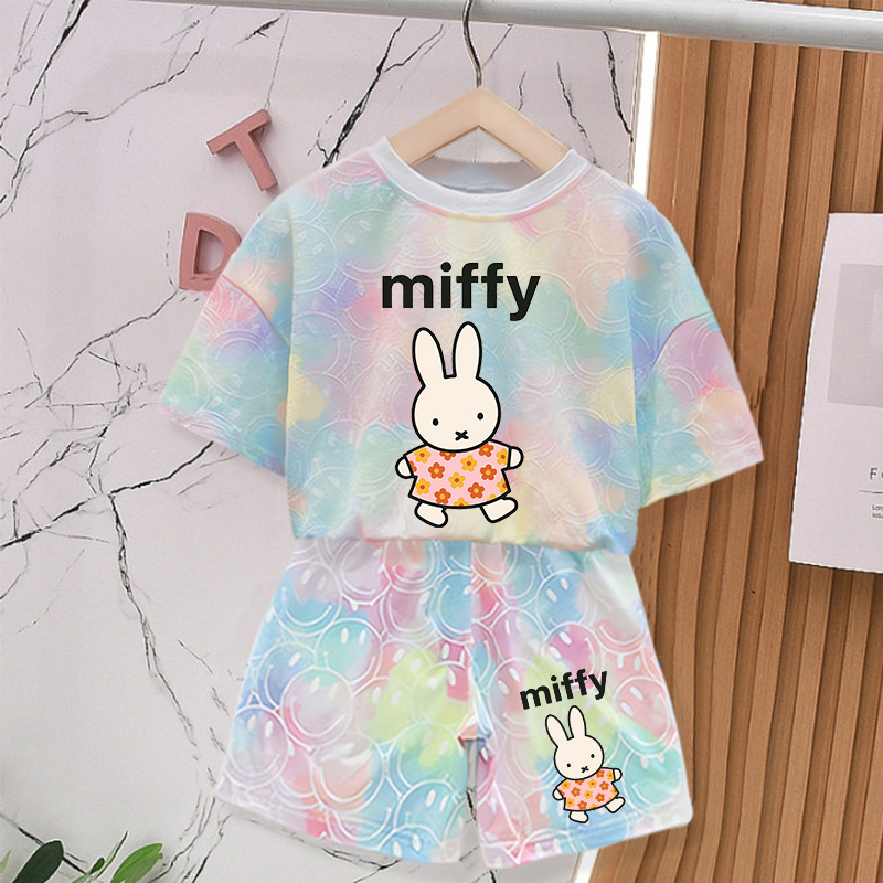 Summer Clothing For Babies - Set Pakaian Musim Panas Kelinci Miffy
