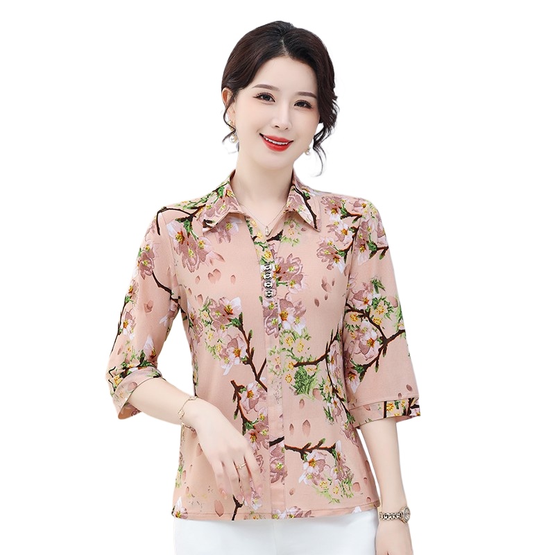 Kemeja lengan pendek wanita, b - Summer Clothing For 70 Year Old Woman ulasan dan harga