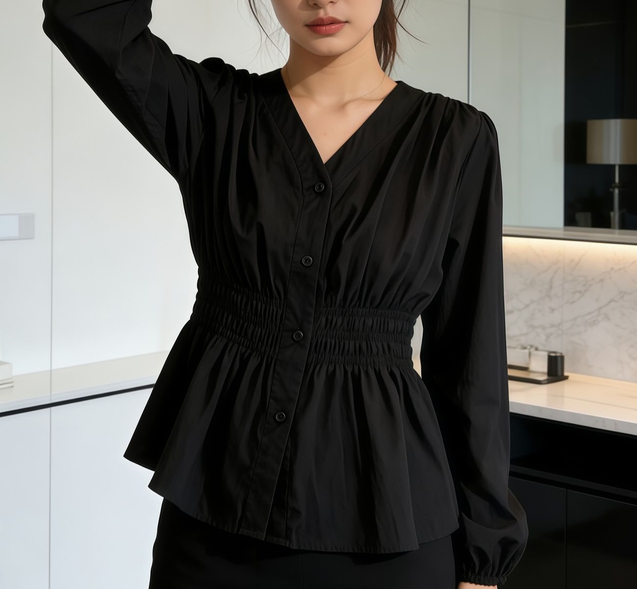Kemeja dan Blus Wanita Ukuran  - Summer Clothing For 70 Year Old Woman ulasan dan harga