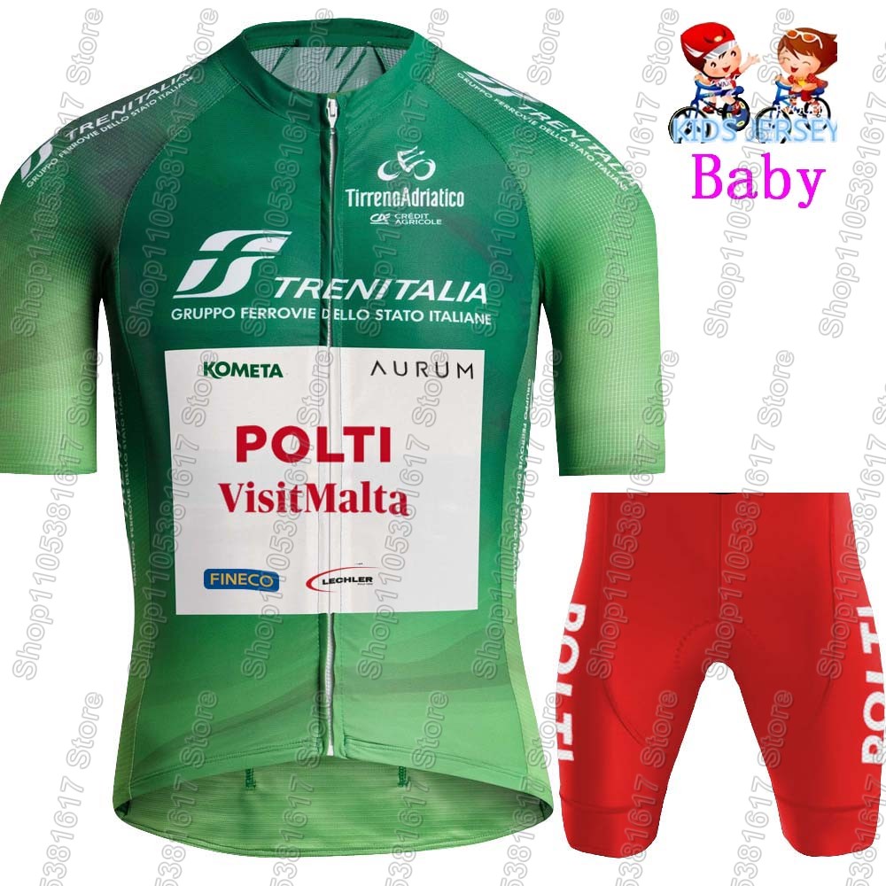 Jersey Bersepeda Tim Polti Vis - Summer Clothing Kids Sale ulasan dan harga