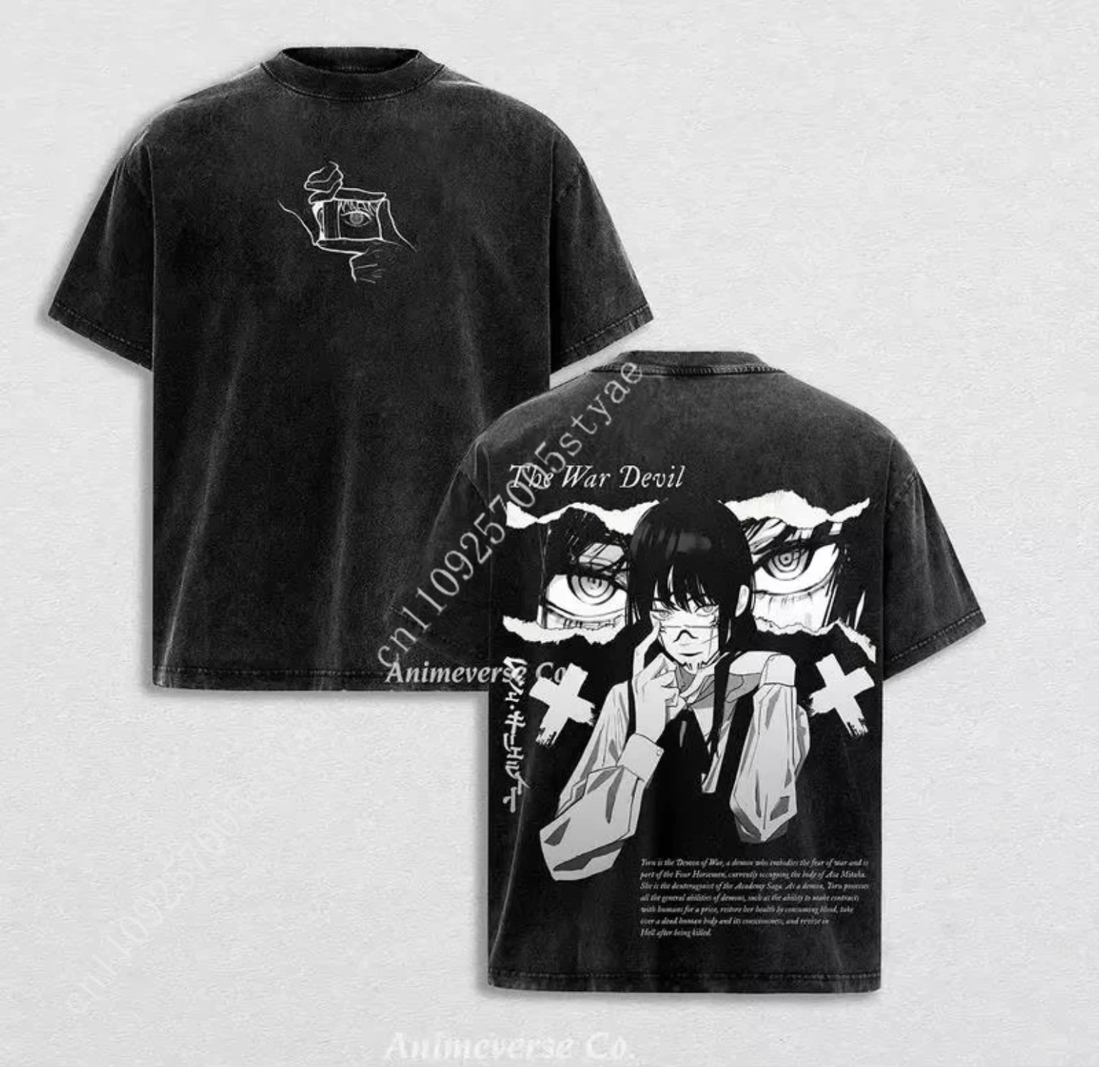 Kaos Grafis Anime Chainsaw Man - Summer Quilt ulasan dan harga