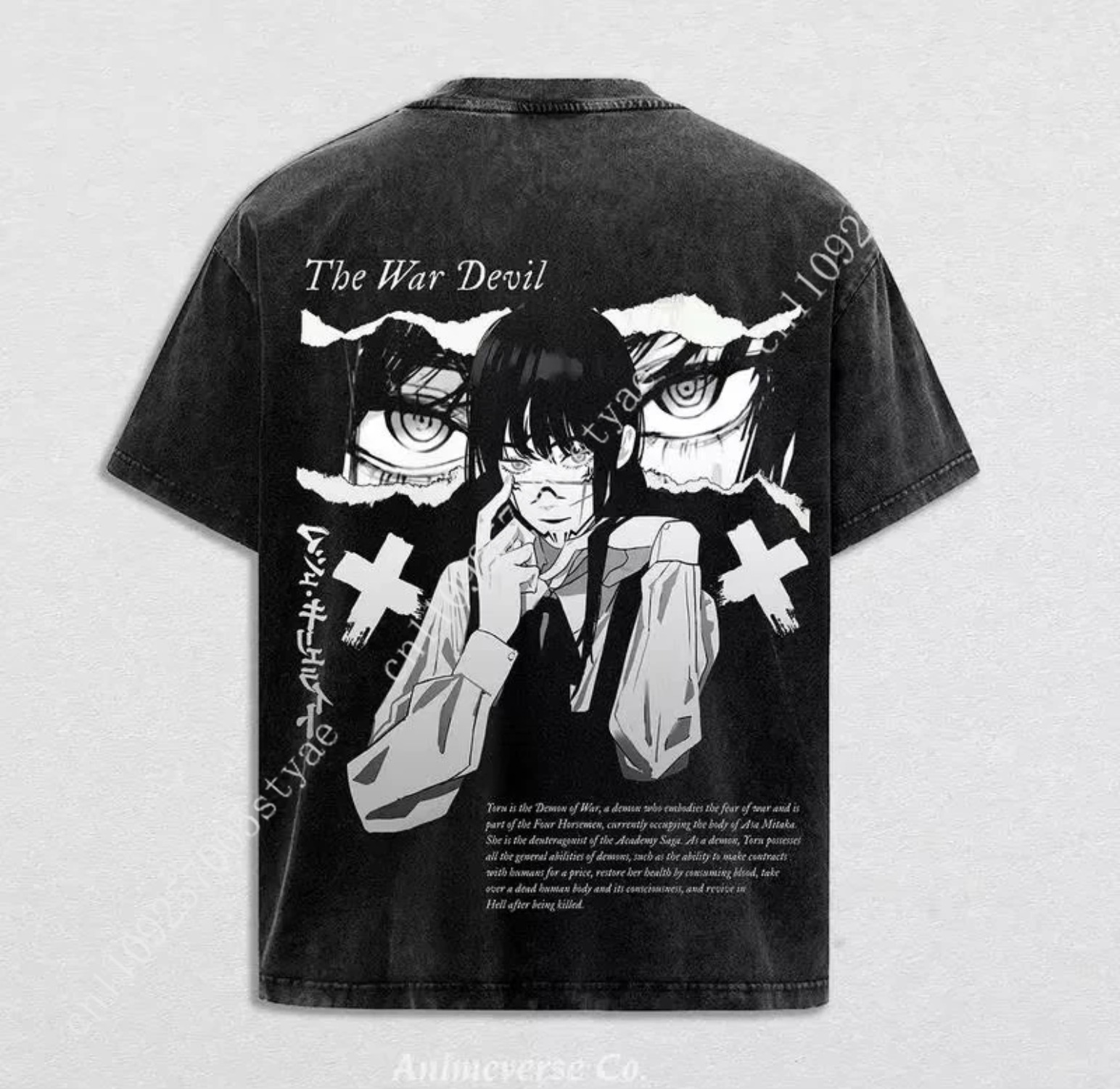 Kaos Grafis Anime Chainsaw Man - Summer Quilt ulasan dan harga