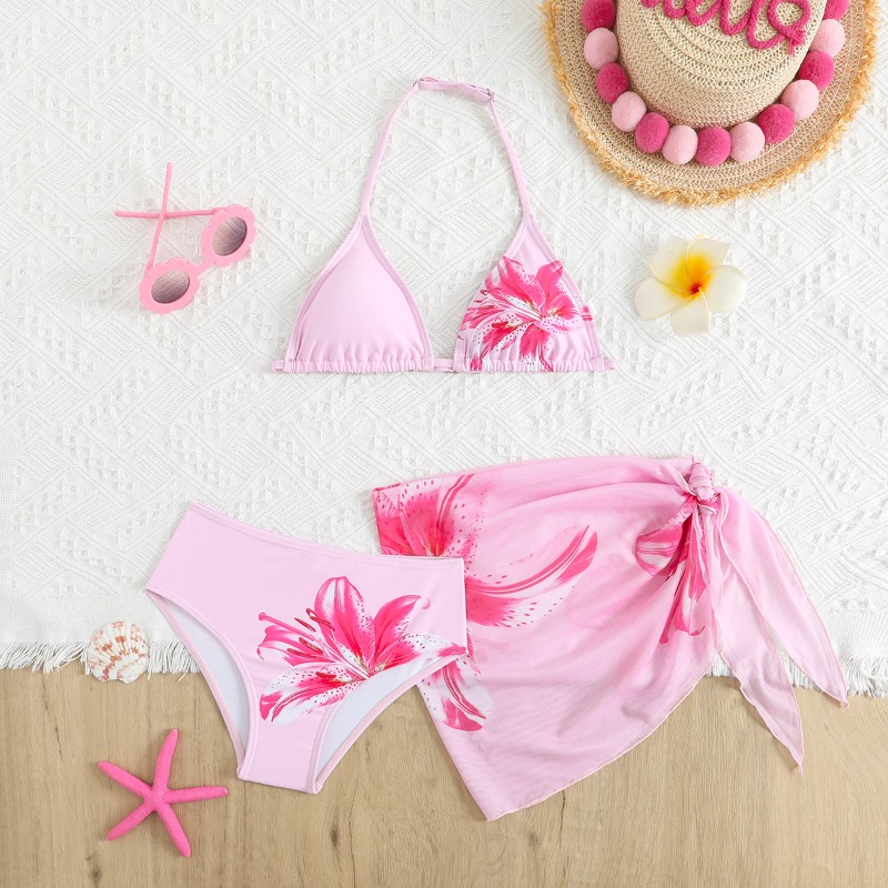 Setelan Bikini Anak Perempuan  - Summer Clothing For Teen Girls ulasan dan harga