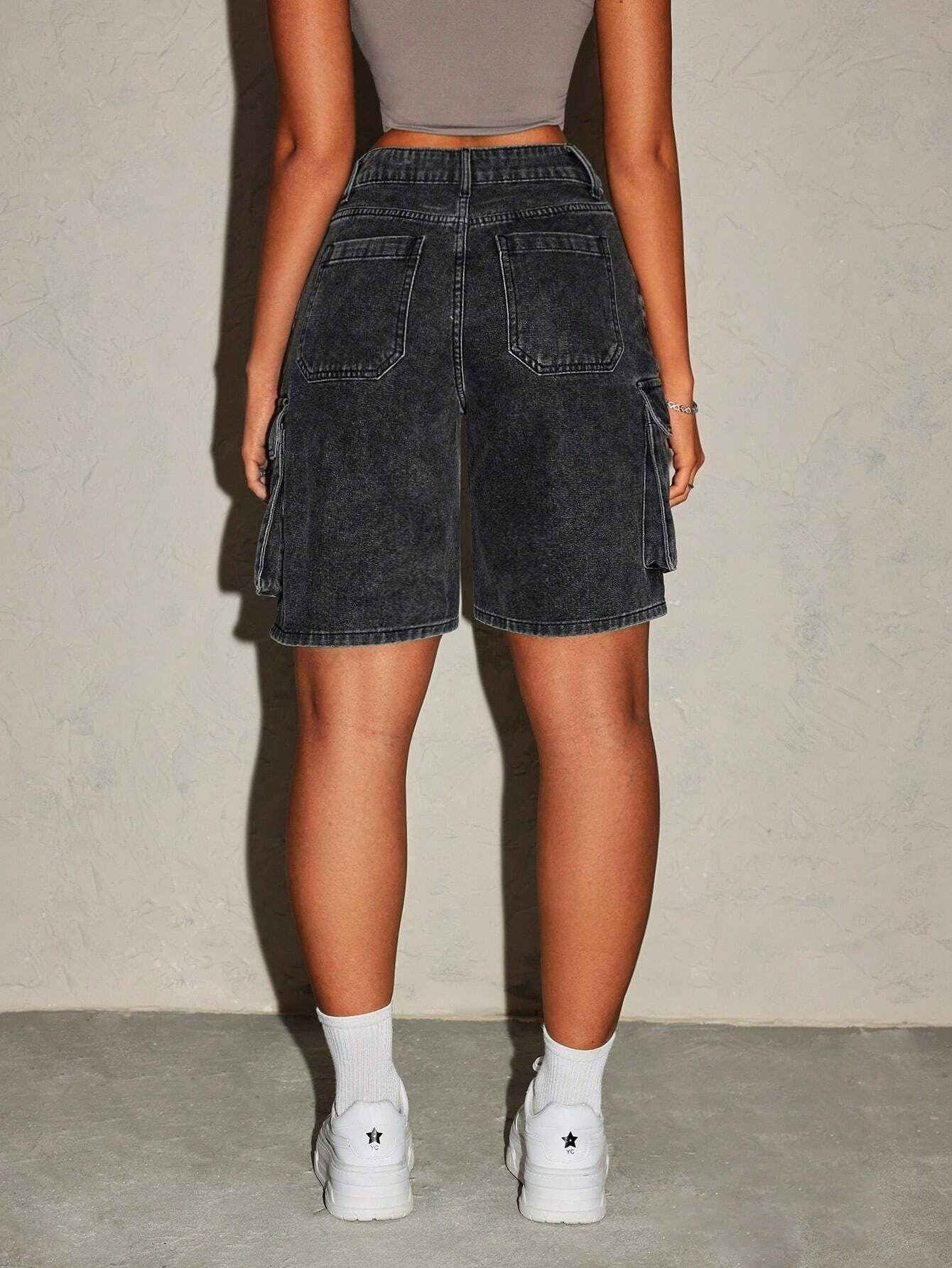 Celana Pendek Denim Retro Wani - Summer Clothing Vintage ulasan dan harga