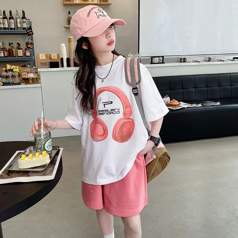 Set Kaus Anak Perempuan Musim  - Summer Clothing For Teen Girls ulasan dan harga