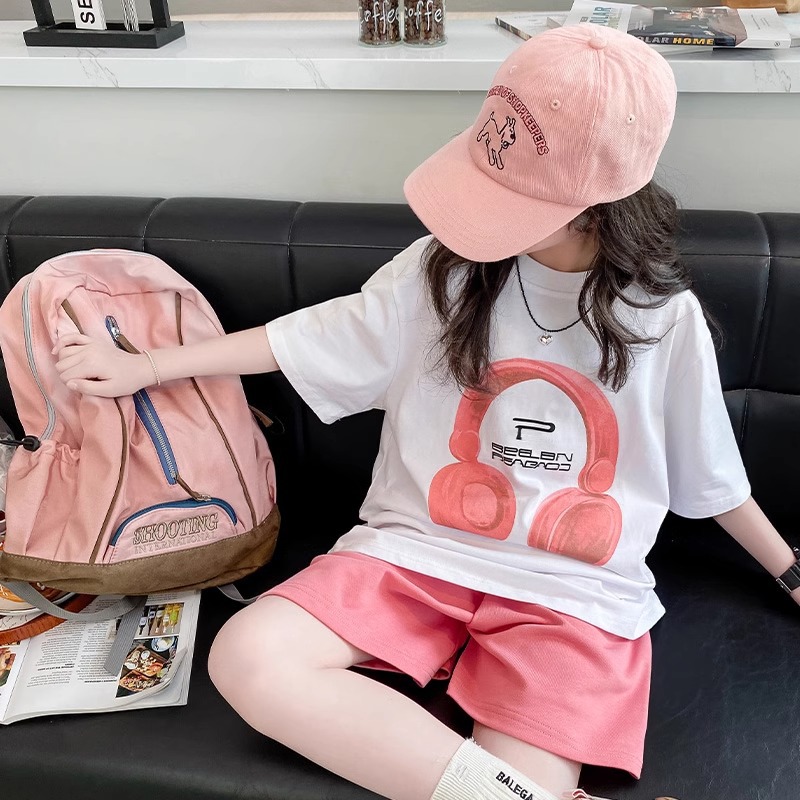 Set Kaus Anak Perempuan Musim  - Summer Clothing For Teen Girls ulasan dan harga
