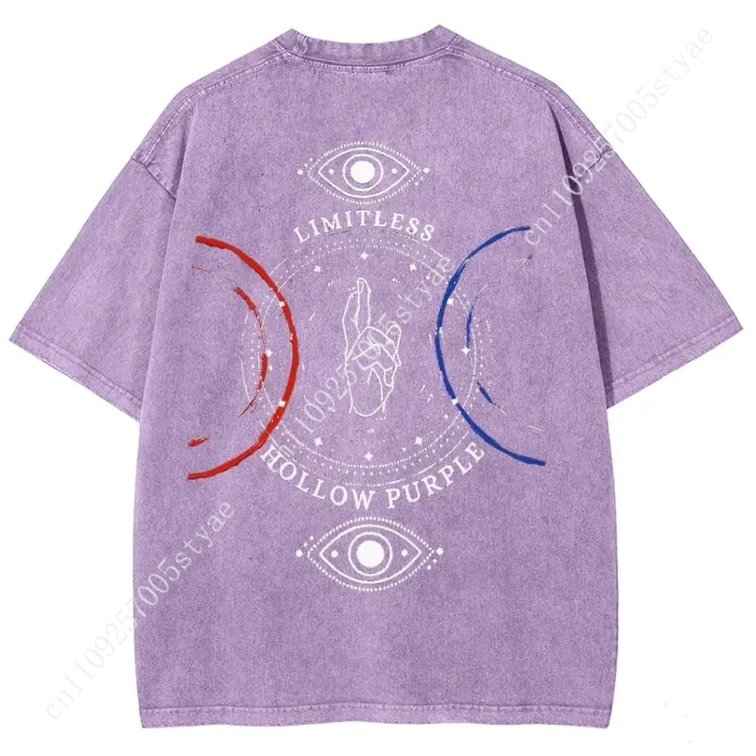 Kaos Print Anime Gojo Satoru P - Summer Clothing Vintage ulasan dan harga