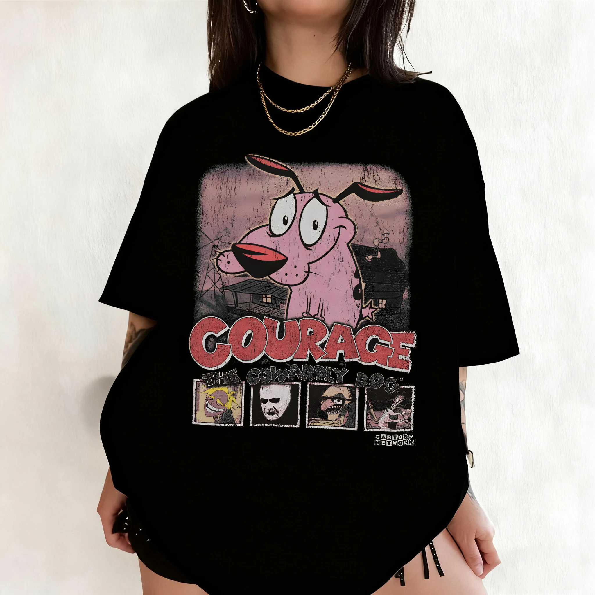 Kaus Lengan Pendek Gambar Kart - Summer Clothing Vintage ulasan dan harga