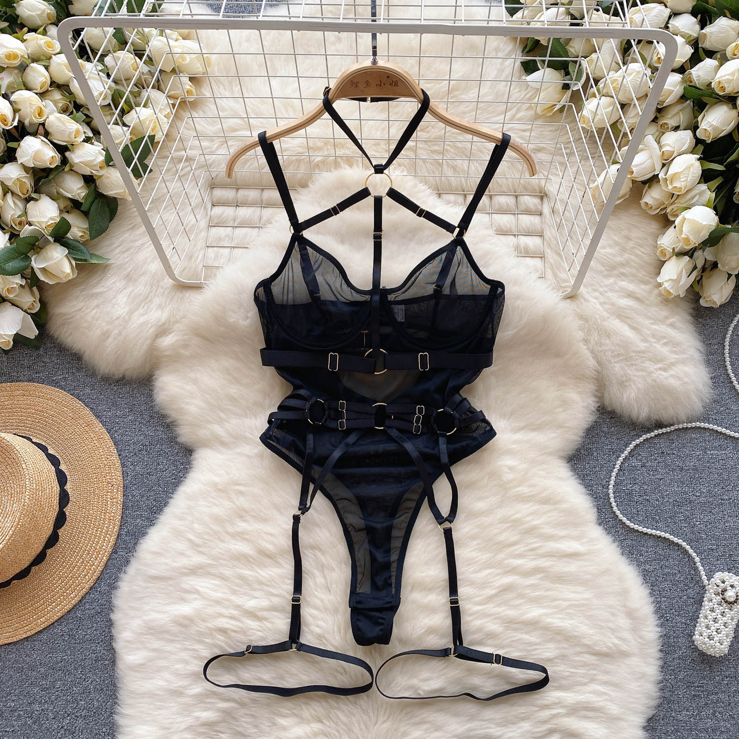 Baju jumpsuit wanita Hotsweet  - Summer Clothing Vintage ulasan dan harga
