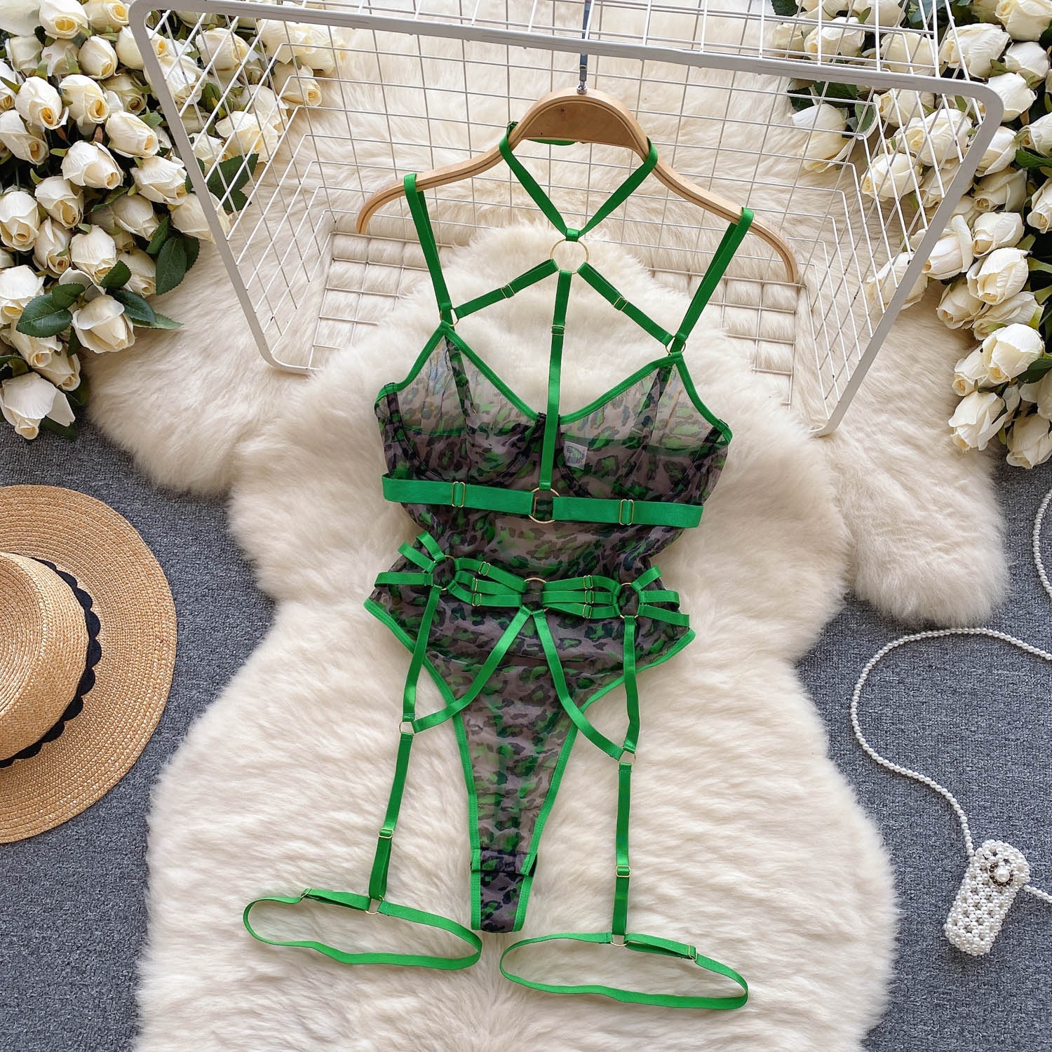Baju jumpsuit wanita Hotsweet  - Summer Clothing Vintage ulasan dan harga