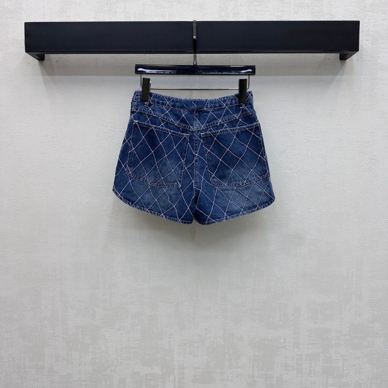 Celana Pendek Kasual Denim Ber - Summer Quilt ulasan dan harga