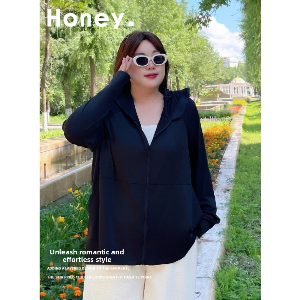 Pakaian Tabir Surya Sutra Es U - Summer Clothing For Plus Size Women ulasan dan harga