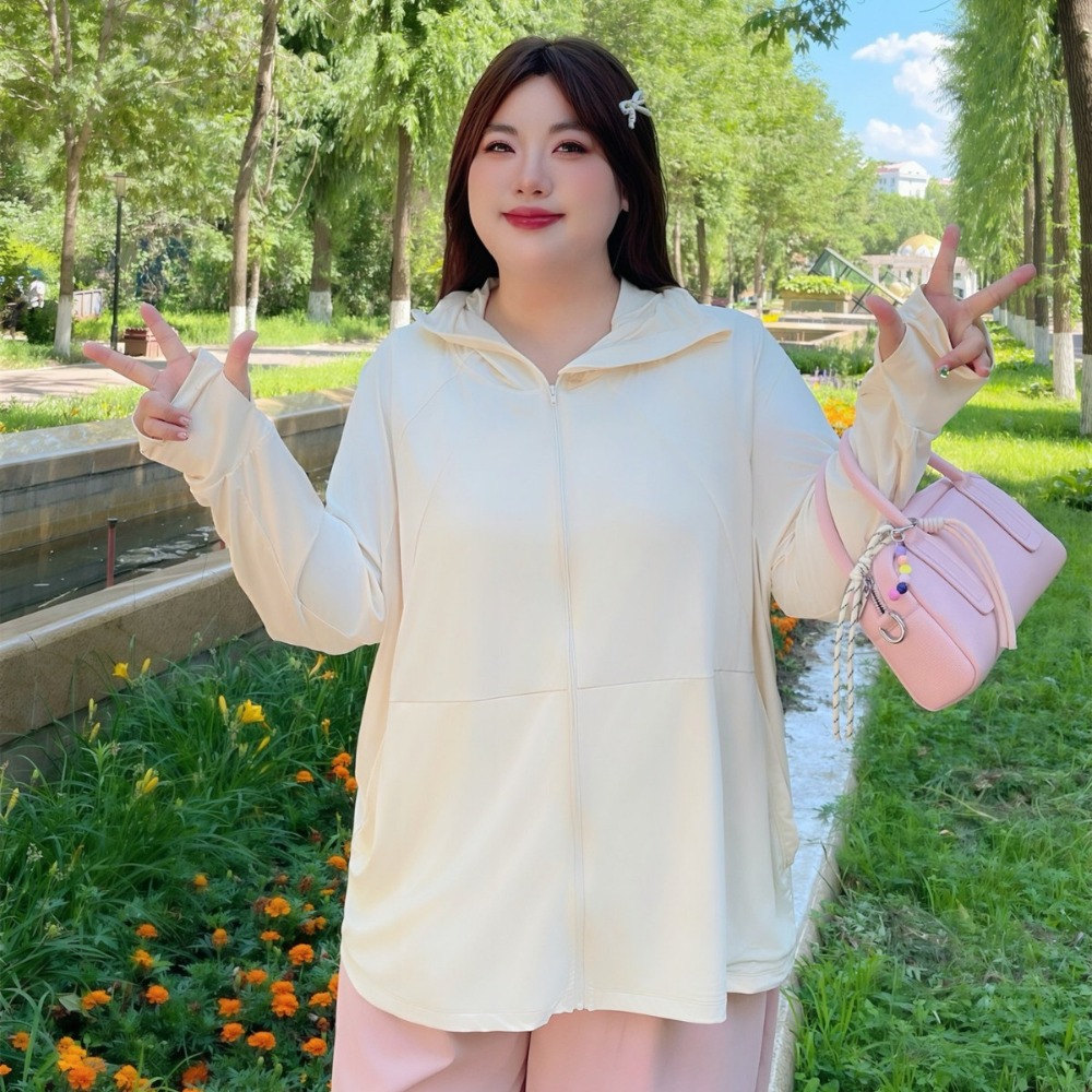 Pakaian Tabir Surya Sutra Es U - Summer Clothing For Plus Size Women ulasan dan harga