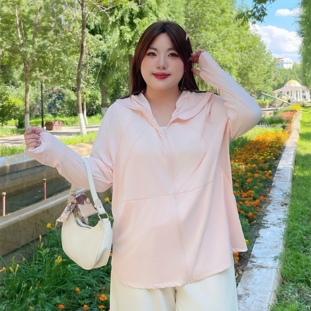Pakaian Tabir Surya Sutra Es U - Summer Clothing For Plus Size Women ulasan dan harga