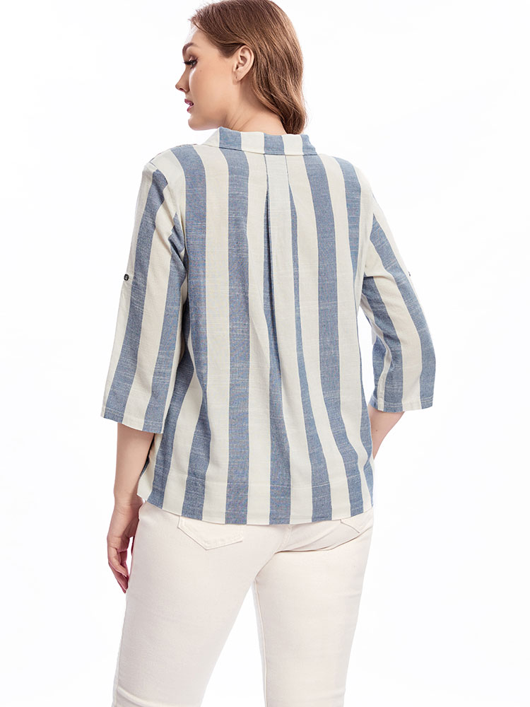 Kemeja kerah tenun wanita ukur - Summer Clothing For 70 Year Old Woman ulasan dan harga