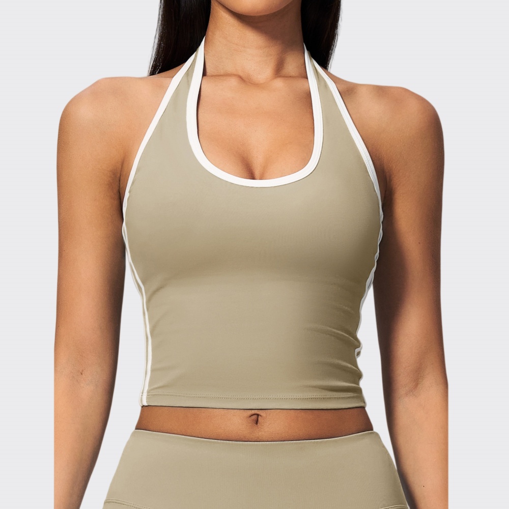 Bra Olahraga Halter dengan Ban - Summer Clothing Jd ulasan dan harga