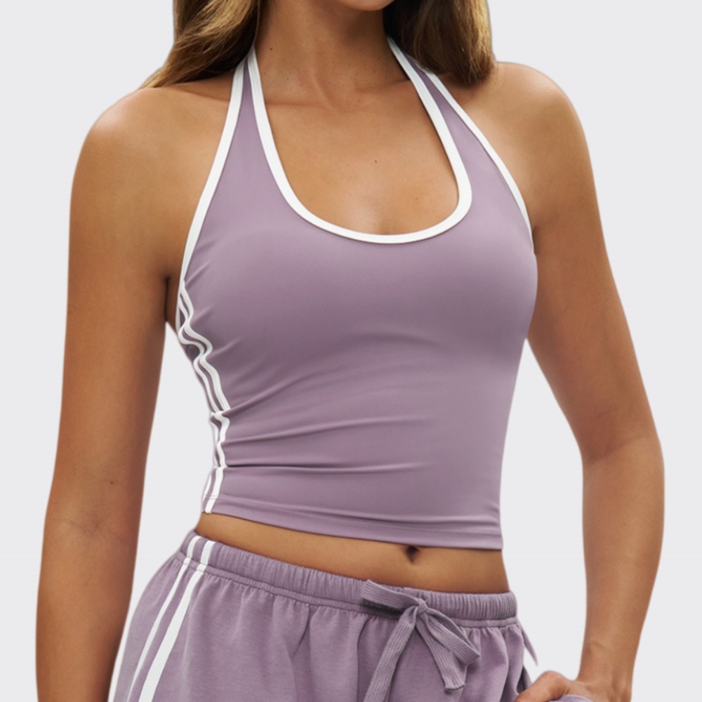 Bra Olahraga Halter dengan Ban - Summer Clothing Jd ulasan dan harga
