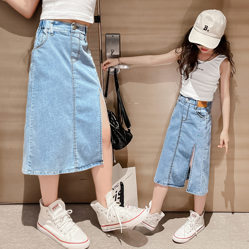 Rok Denim anak perempuan remaj - Summer Clothing For Teen Girls ulasan dan harga