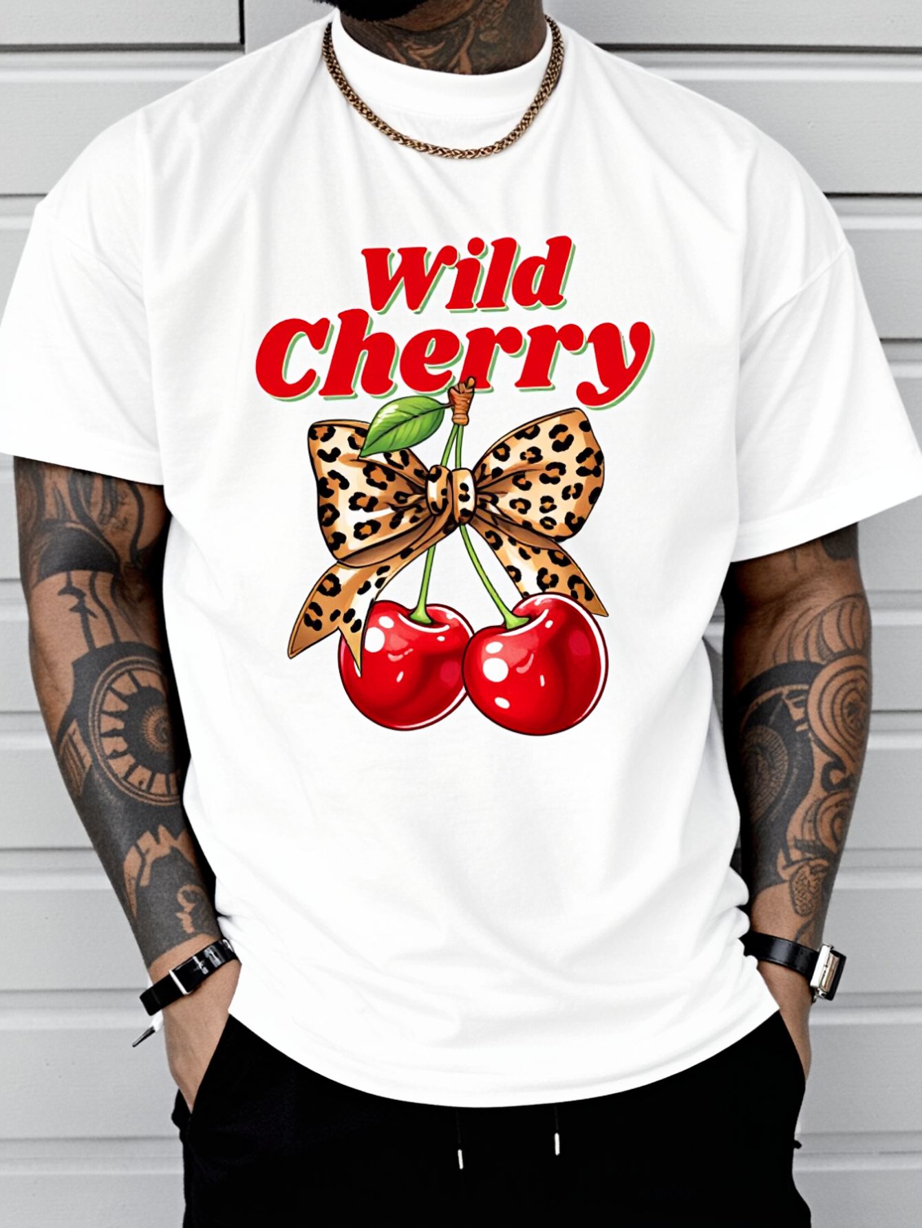 Cherry Lover Leopard Coquette  - Summer Clothing Vibes ulasan dan harga