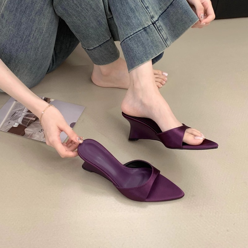 Sandal Wedges Fashion Musim Pa - Summer Clothing Office ulasan dan harga