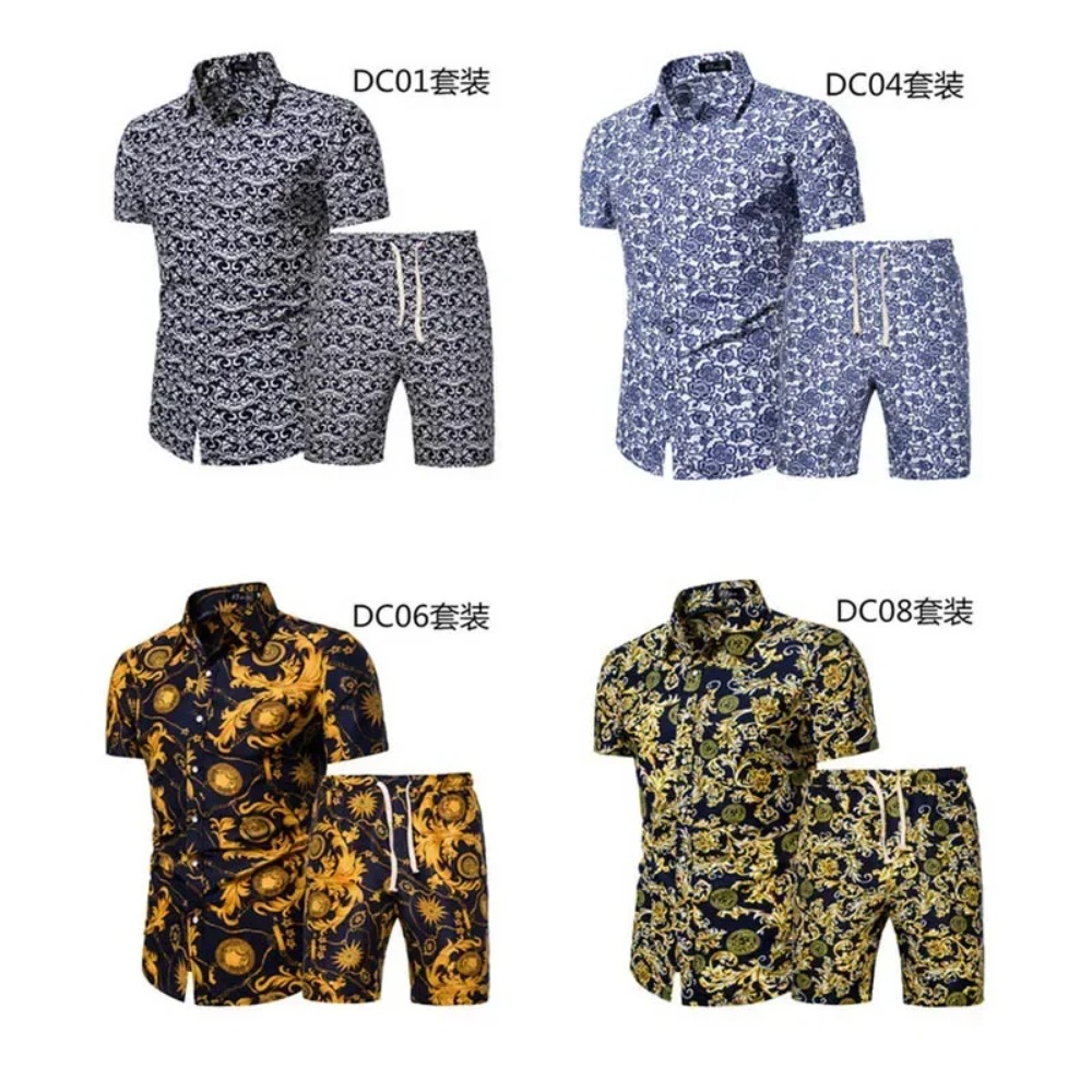 Baju Pria lengan pendek, pakai - Summer Vacation Clothing Men ulasan dan harga