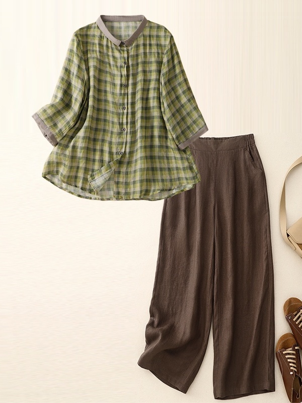 Setelan Katun Linen Musim Pana - Summer Clothing Over 60 ulasan dan harga