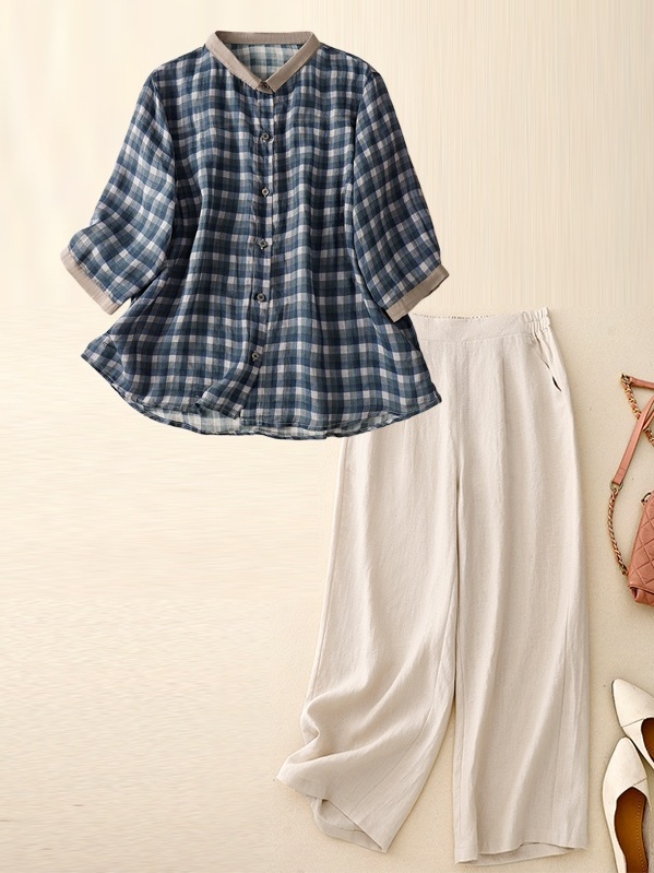 Setelan Katun Linen Musim Pana - Summer Clothing Over 60 ulasan dan harga