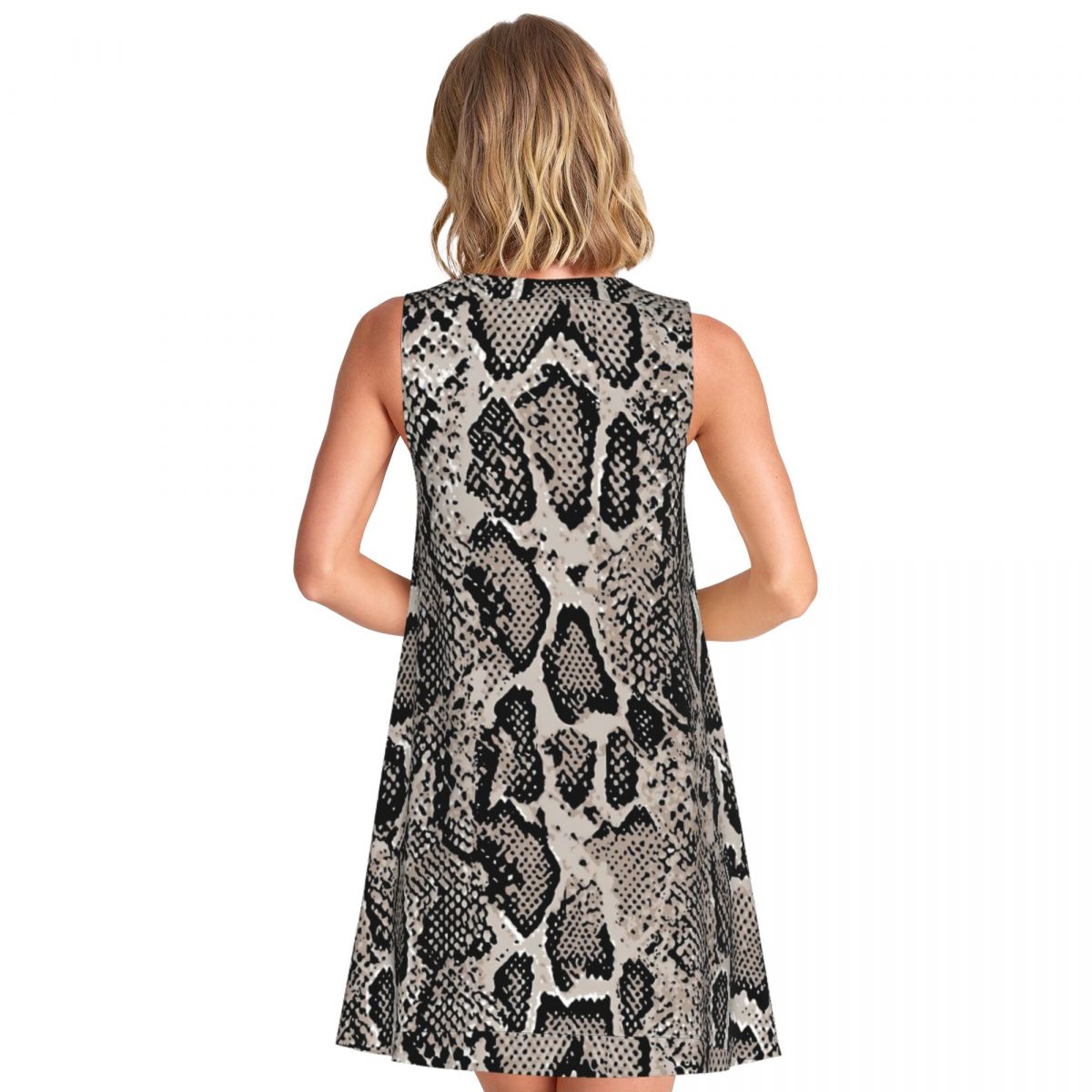 Gaun Tank Top Kulit Ular Pytho - Summer Clothing Ideas For Women ulasan dan harga