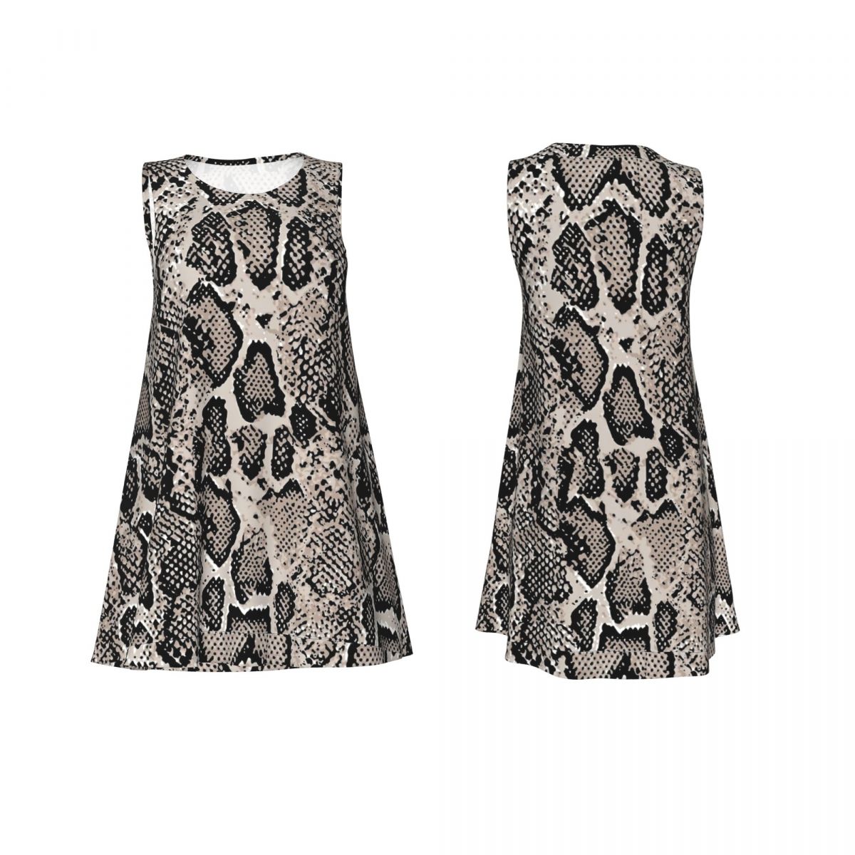 Gaun Tank Top Kulit Ular Pytho - Summer Clothing Ideas For Women ulasan dan harga