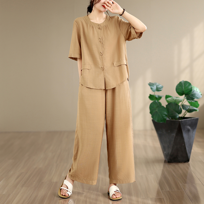 Setelan Dua Potong Celana Leba - Summer Clothing Over 60 ulasan dan harga
