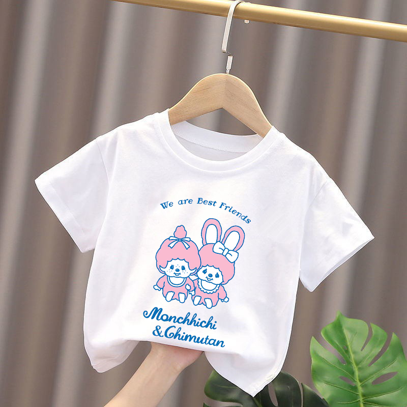 Kaus Anak-anak Monchhichi Kaus - Summer Clothing Girl ulasan dan harga