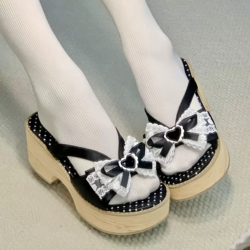 Sandal Platform Tebal Motif Ka - Summer Clothing Petite ulasan dan harga