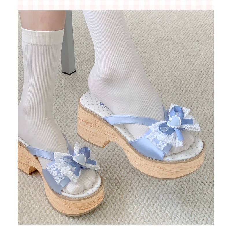 Sandal Platform Tebal Motif Ka - Summer Clothing Petite ulasan dan harga