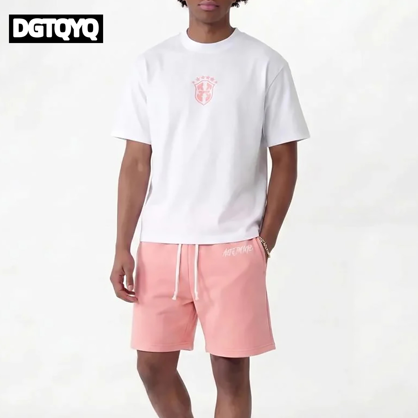 Set Kaos Oblong Leher Bulat Be - Summer Clothing Petite ulasan dan harga
