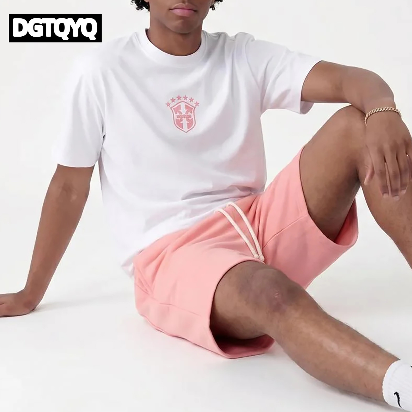 Set Kaos Oblong Leher Bulat Be - Summer Clothing Petite ulasan dan harga