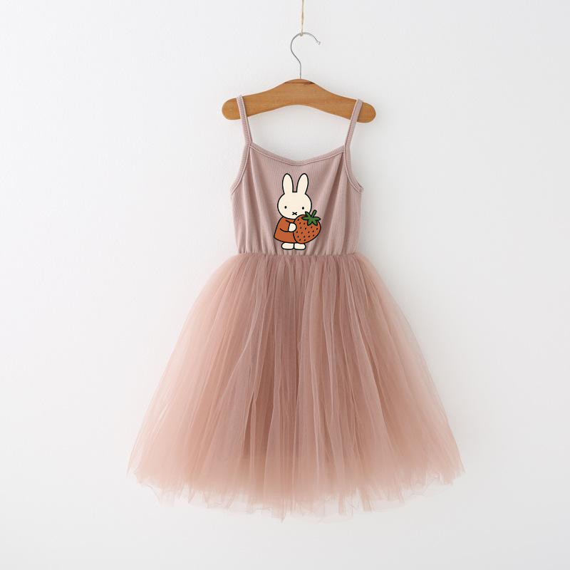 Gaun Tali Spaghetti Anak-anak  - Summer Clothing For Babies ulasan dan harga